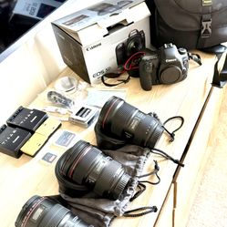 Canon Pro Photography Kit –  Unused (Box & Papers)  Canon EOS 5D Mark IV Only 477 shutter count.