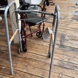 Crutches And Sitting Chair For Elderly 