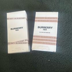 woman’s Burberry perfume 