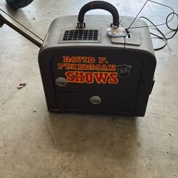 Vintage Bell And Howell 185 Projector With Tube Amplifier 