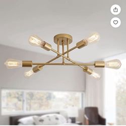 Modern Sputnik Chandelier