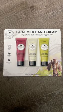 Goat milk hand cream