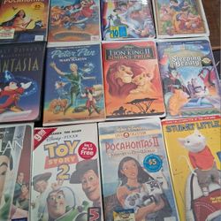 Disney Classic VHS Tapes