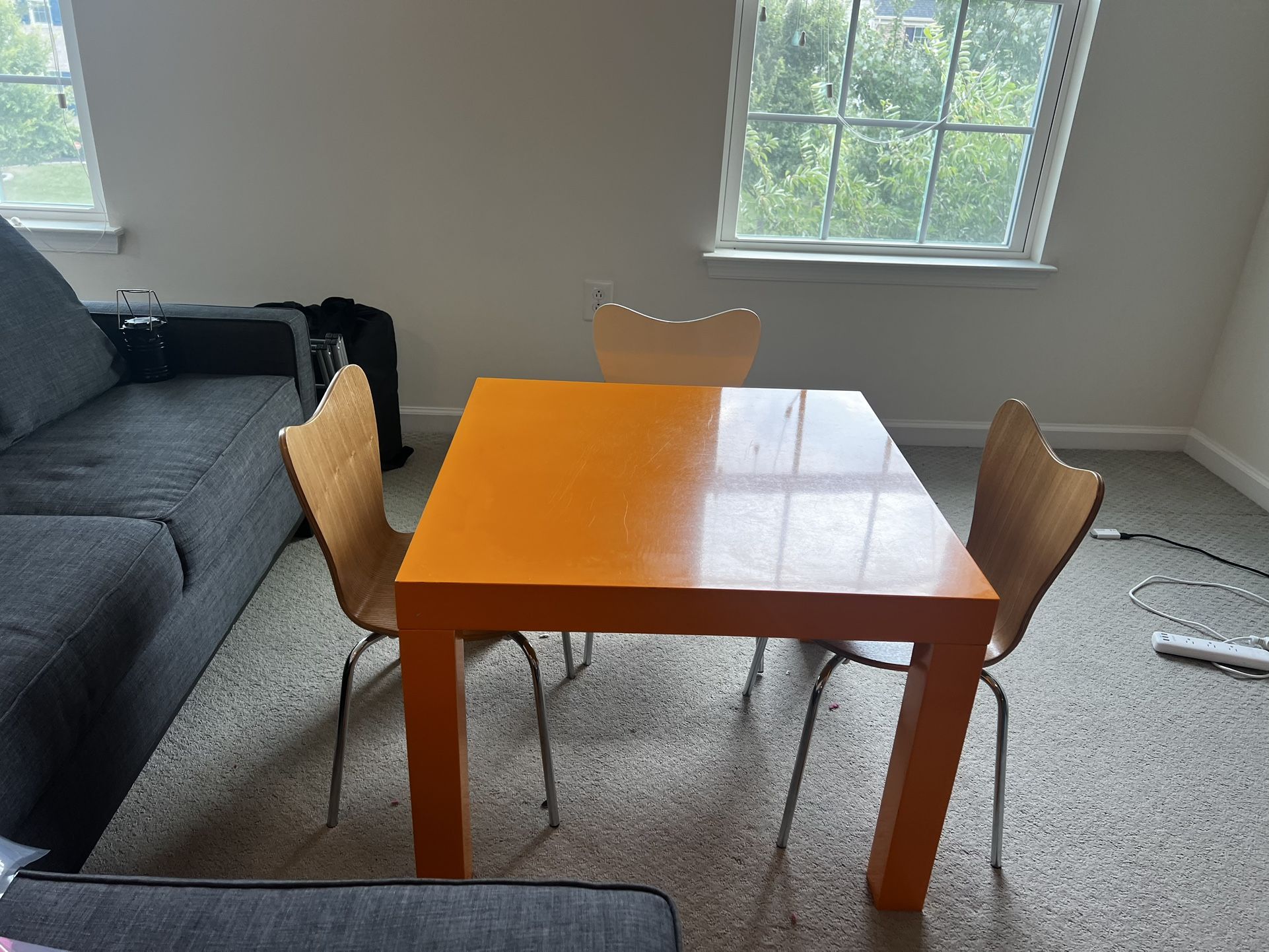 West Elm Play Table And Chairs