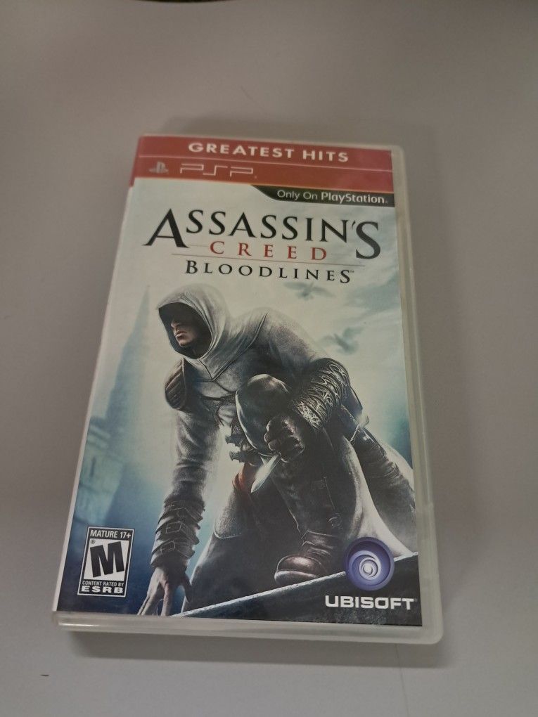 Sony Playstation Portable PSP Assassin's Creed Bloodlines Video Game