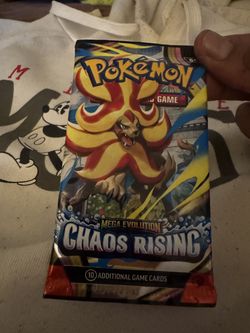 Pokemon TCG Chaos Rising Booster pack