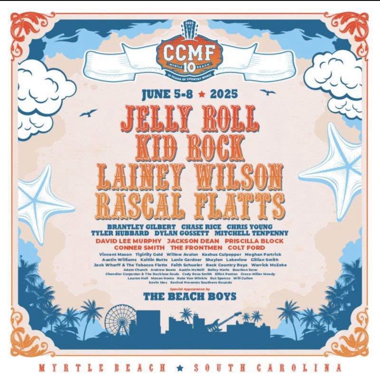 4 Day CCMF GA wristband