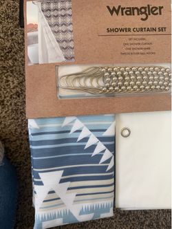 Wrangler shower curtains