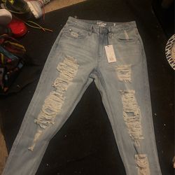 Brand New Women Ripped Jeans