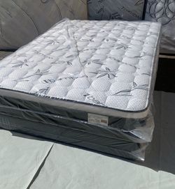 ✨Mattress Pillow Top 12” inches tall ✨ 🛏️All Sizes available  🟠Queen sizes $170 🟡Full sizes $150 🟢Twin sizes $130 🔵Cal king $280 🟣E. King $280 ?