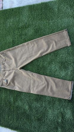 Tan Levi's 511 slim fit jeans