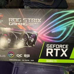 ASUS ROG STRIX 3060 TI graphic card
