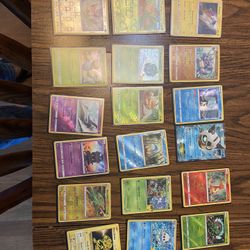 Pokémon holo cards
