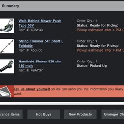 Brand New Lawn Equipment  $950 OBO 