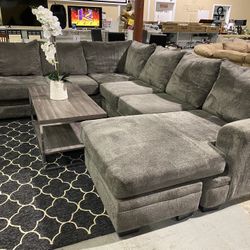 Plush Ashley Furniture Sectional