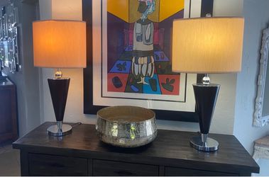 Table Lamps - Pair