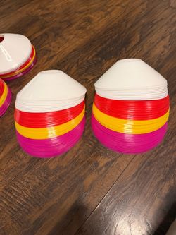 Multicolor Sports Training Disc Cones Set