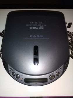 Aiwa xp-750 portable CD player
