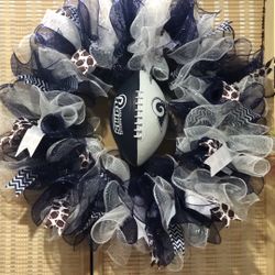 Rams Custom Wreath