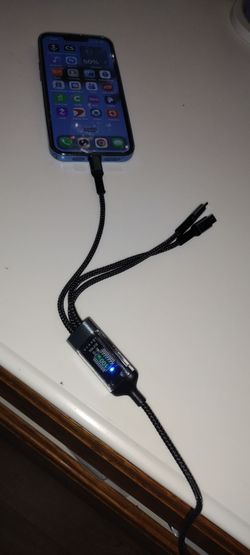 Fast Charging 3 on 1 cable