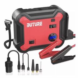 Butter BR700 Car Jump Starter 3500A with Air Compressor 26800mAh