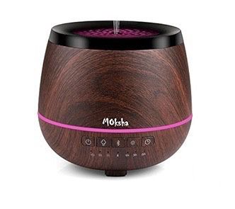 Aromatherapy Diffuser with led lights, timer, and built-in Bluetooth Speaker