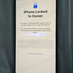 iPhone 12 iCloud Lock 