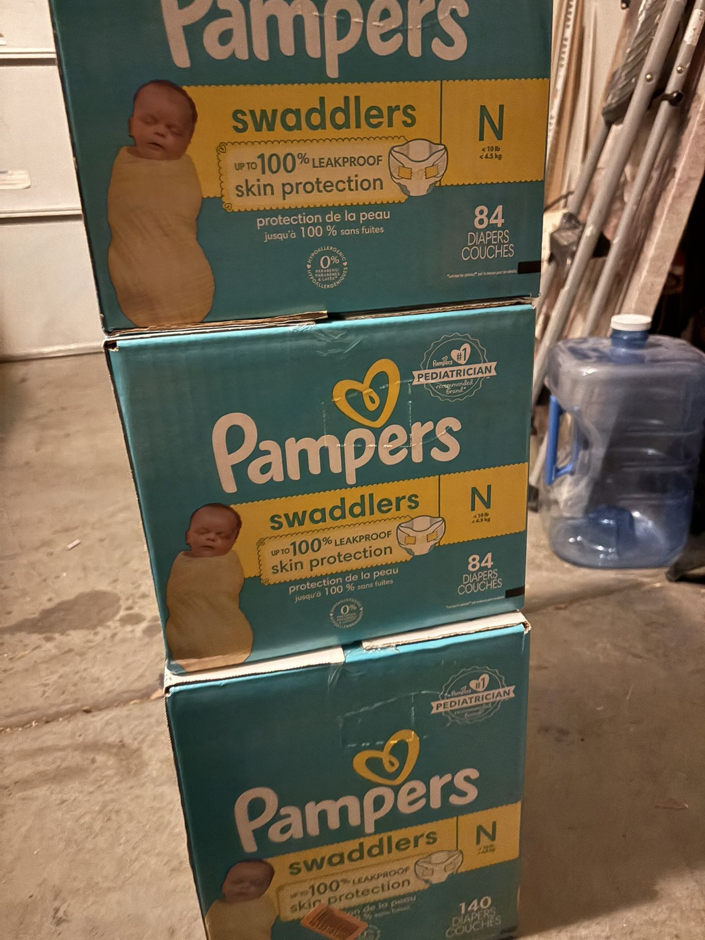 Newborn Pampers $15 each
