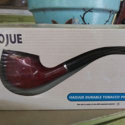 HAOJUE DURABLE TOBACCO PIPE. Brown HG-685