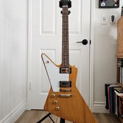 Left Handed Epiphone Korina Explorer 