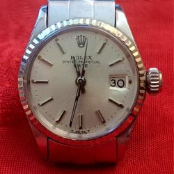 Rolex Datejust Ladies Automatic Stainless Oyster Bracelet Mother of Pearl MOP Restored