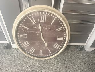 Large Wall Clock