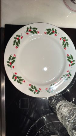 Christmas Dinner Plates