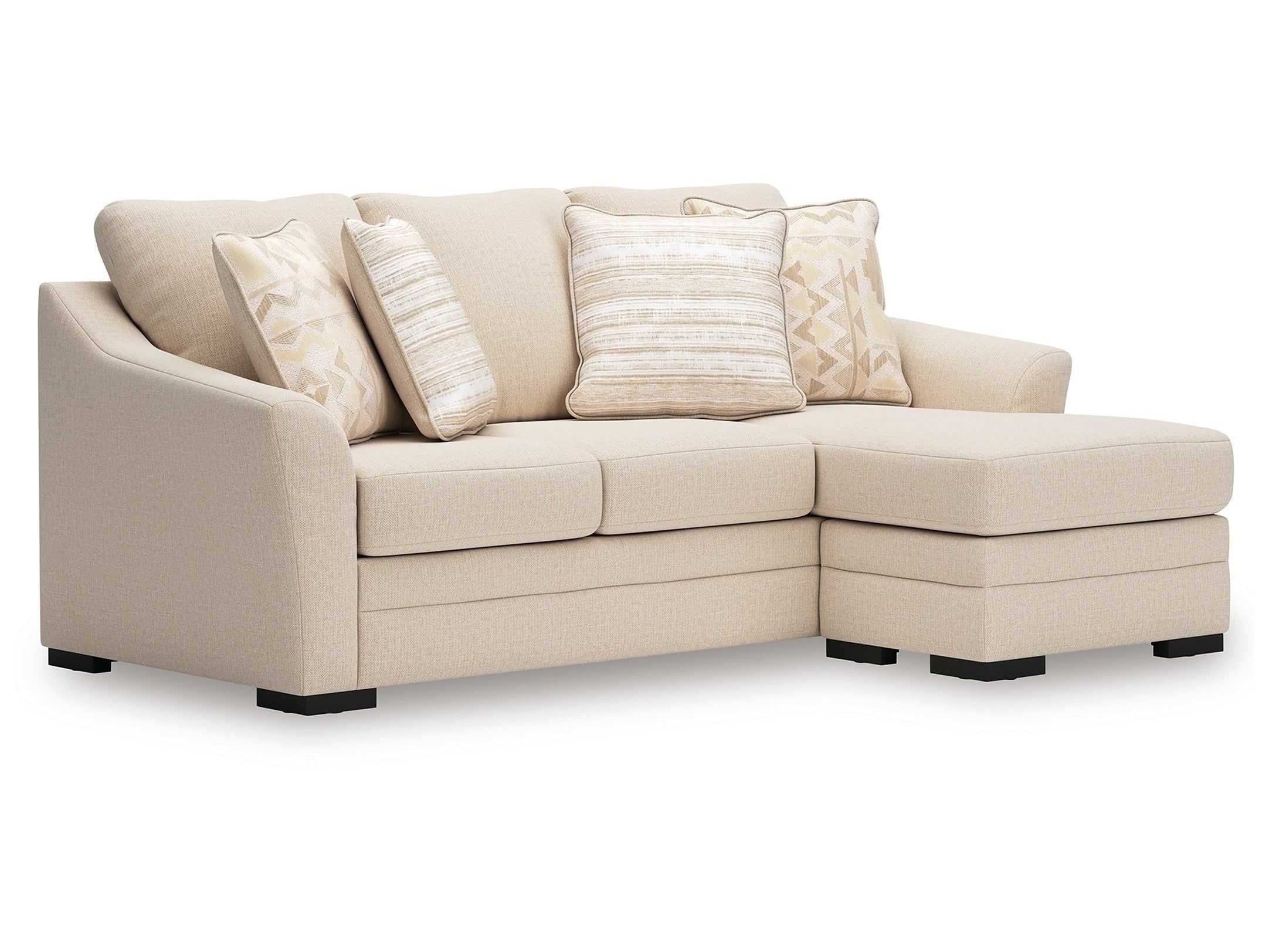 Lango Jute Queen Sofa Chaise Sleeper