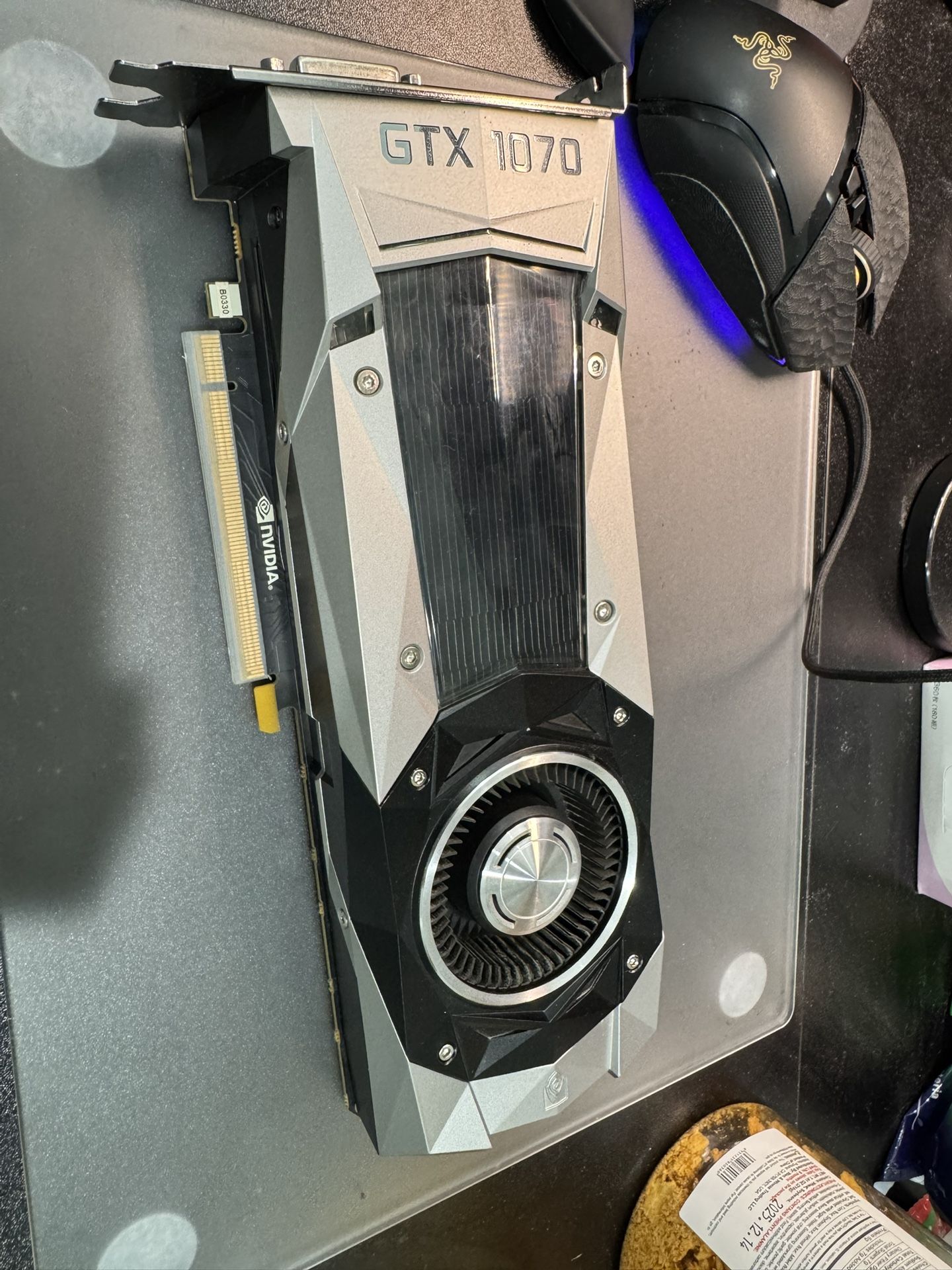 Nvidia 1070 FE Graphics Card