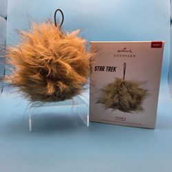 Highly Sought After Hallmark Keepsake Ornament 2019 "Tribble" Star Trek Like New