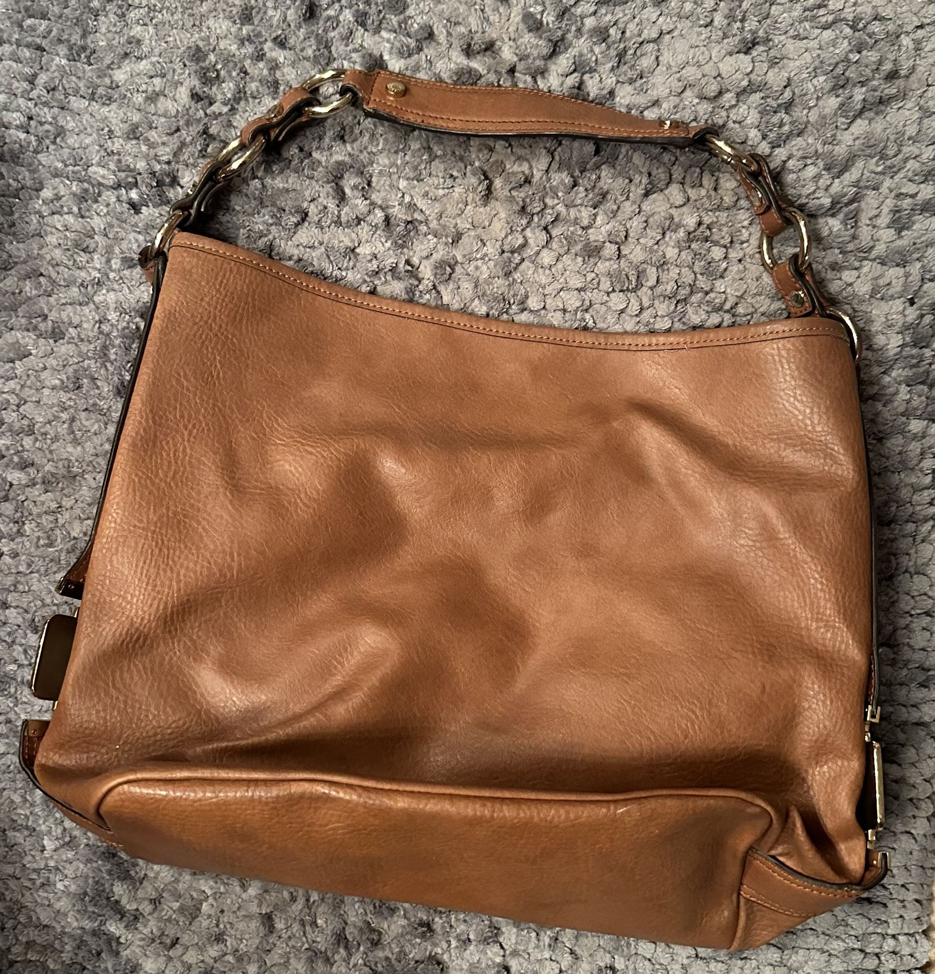 Dana Buchman Leather Handbag 