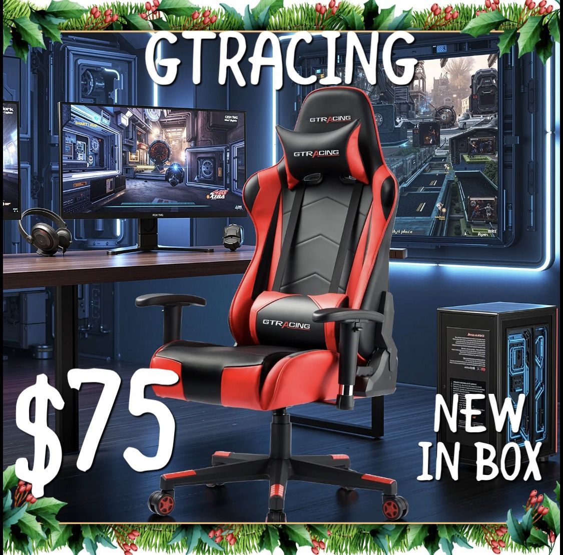 GTRACING GAME CHAIR NEW