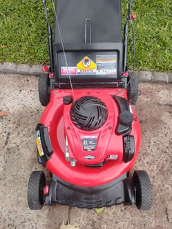 Troy Bilt push mower barely used