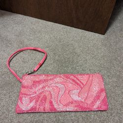 Pink Dressy Wristlet Wallet 