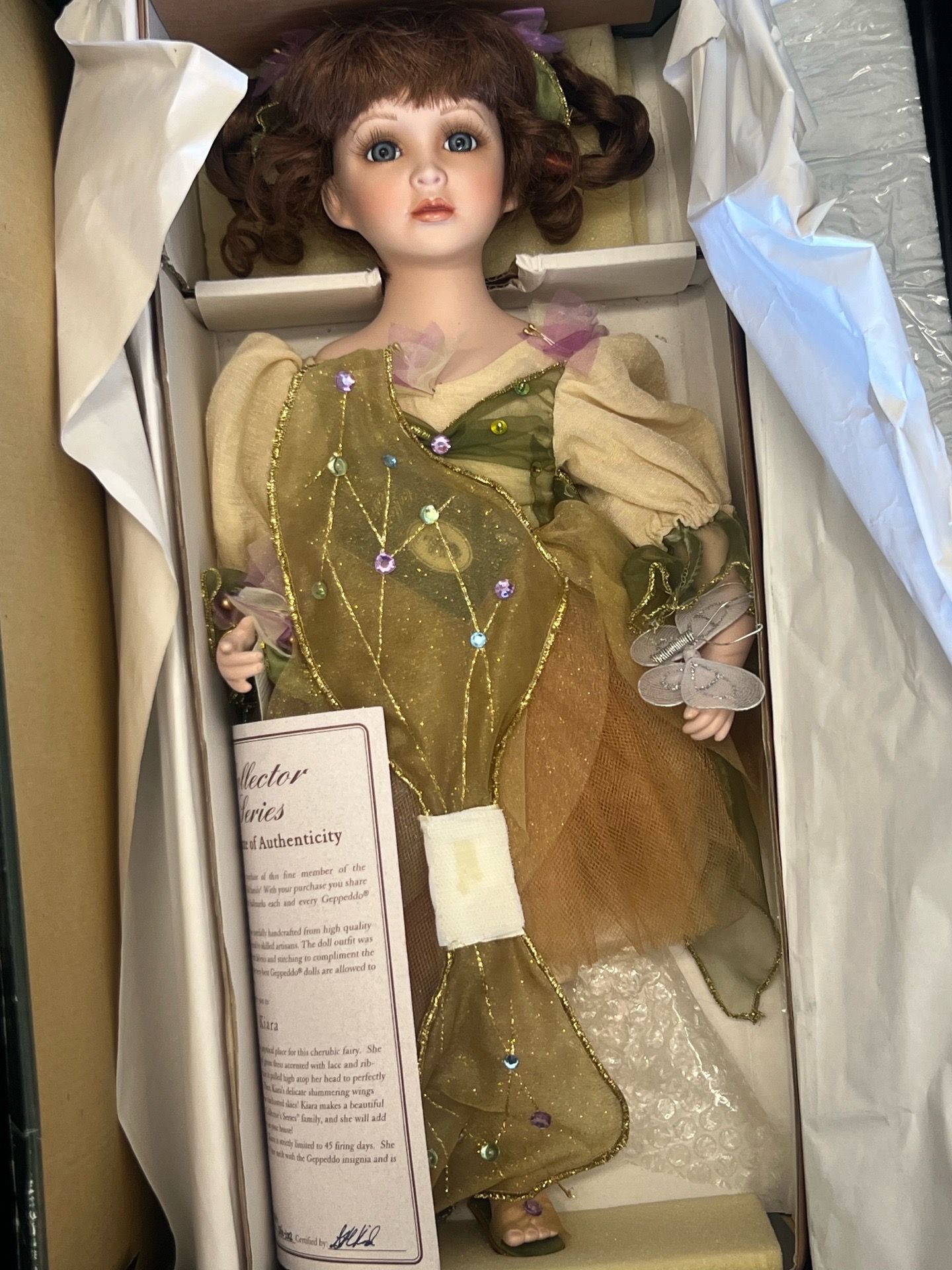 Geppeddo porcelain doll Kiara