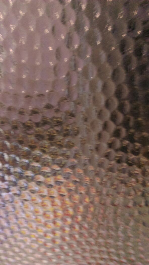 Glass textured large