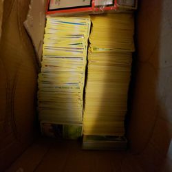Box Of Old Pokemon Cards
