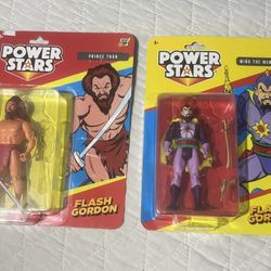 Power stars MING THE MERCILESS and PRINCE THUN from Flash Gordon