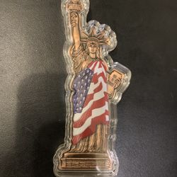 Statue Of Liberty 5 AVDP Ounces Fine Copper 5000 Montage