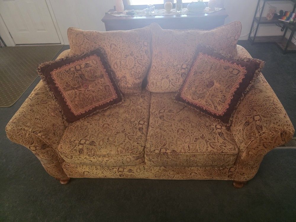 Couch And Love Seat, In Very Good Condition