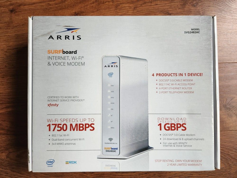 Arris Router & Modem SVG2482AC