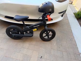 5TH WHEEL KB09 Electric Balance Bike for Kids, 150W Electric Balance Bike Ages 3-8 Years Old, 12" Pneumatic Tire with Dual Brake, 3 Speed Modes, Black