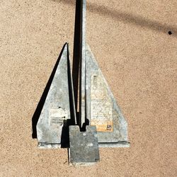 Galvanized Fluke Anchor