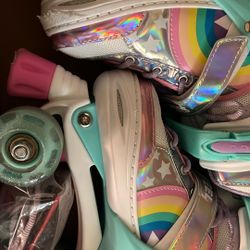 Rainbow Roller Skates $25 Free Delivery Close By 